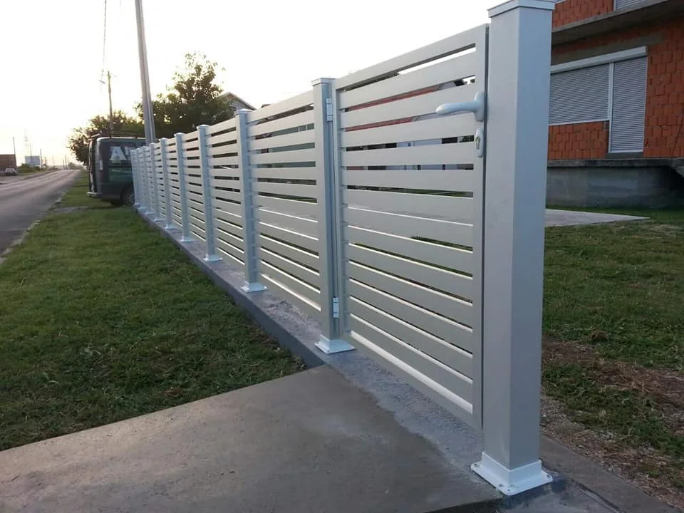 Dvorišna panelna ograda - galerija 3